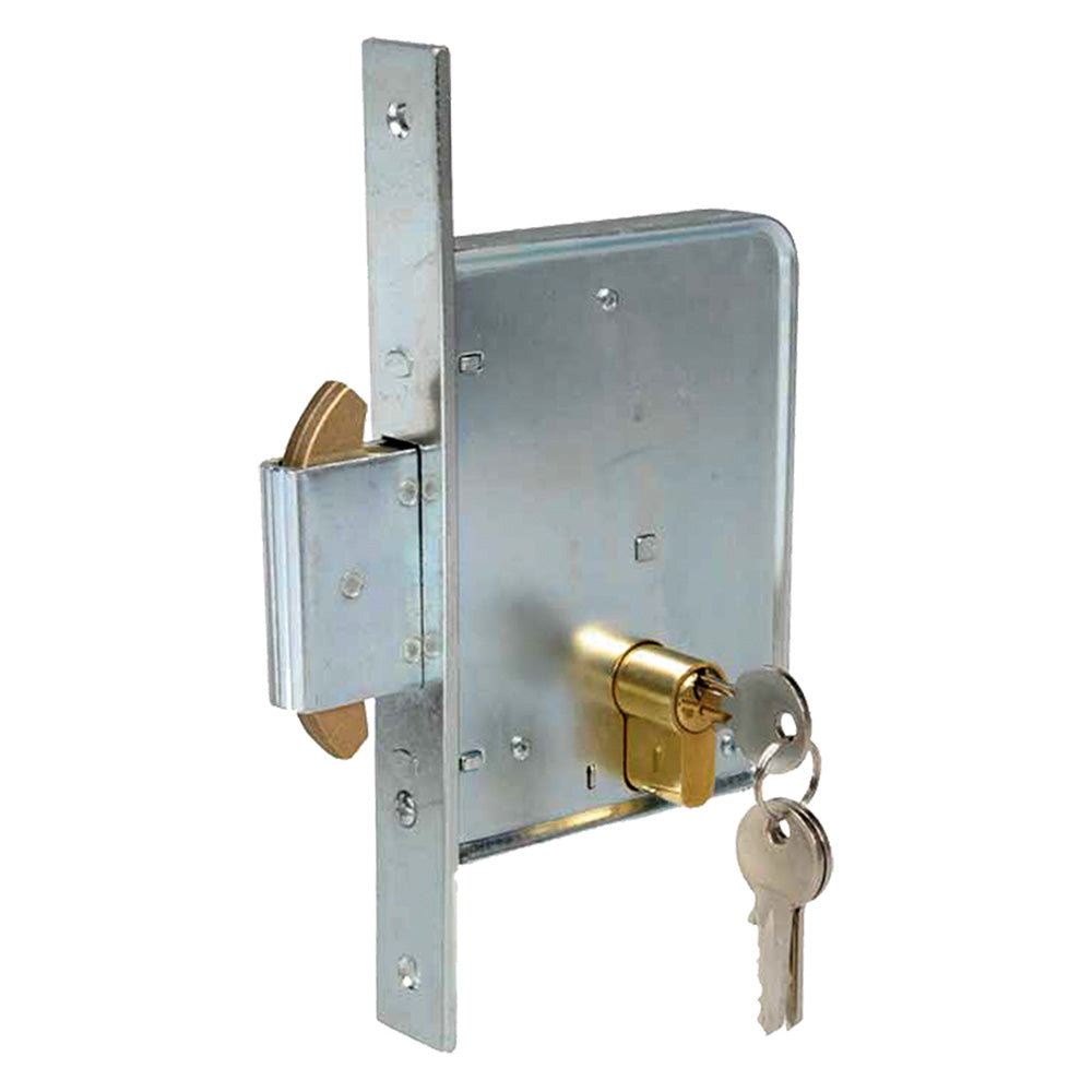 SERRATURA DA INFILARE A DOPPIO GANCIO RIENTRANTE E 58-Serrature per serr.metallici e accessori-Ecanshop