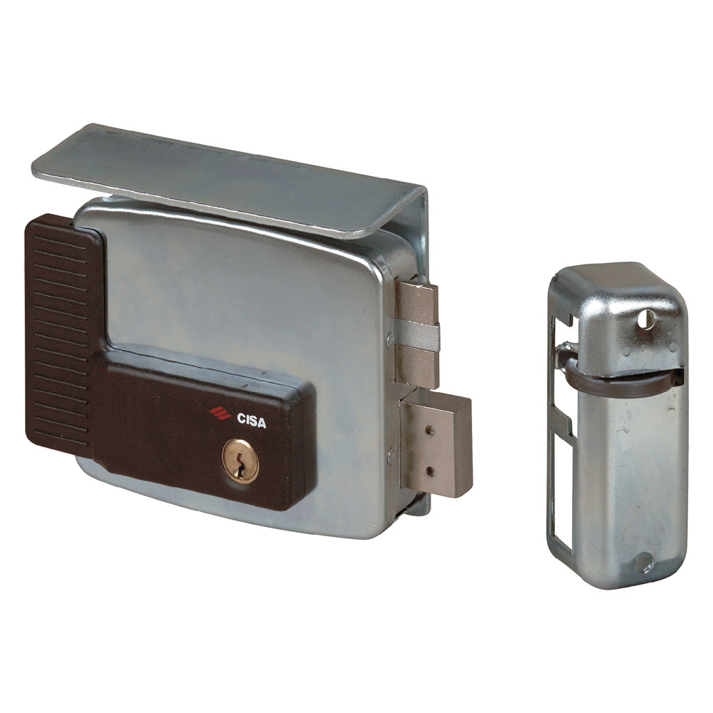 SERRATURA ELETTRICA DA APPLICARE PER FERRO ART. 11761 E 50 Sx-Serrature per serr.metallici e accessori-Ecanshop