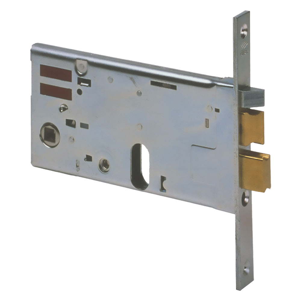 SERRATURA ELETTRICA DA INFILARE PER ALLUMINIO ART. 14460/14461 14461 E70 frontale mm 20-Serrature per serr.metallici e accessori-Ecanshop