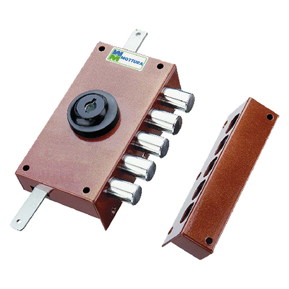 SERRATURA TRIPLICE ART. 426 426 Dx E 42 - mm 80x152-Serrature di sicurezza e accessori-Ecanshop