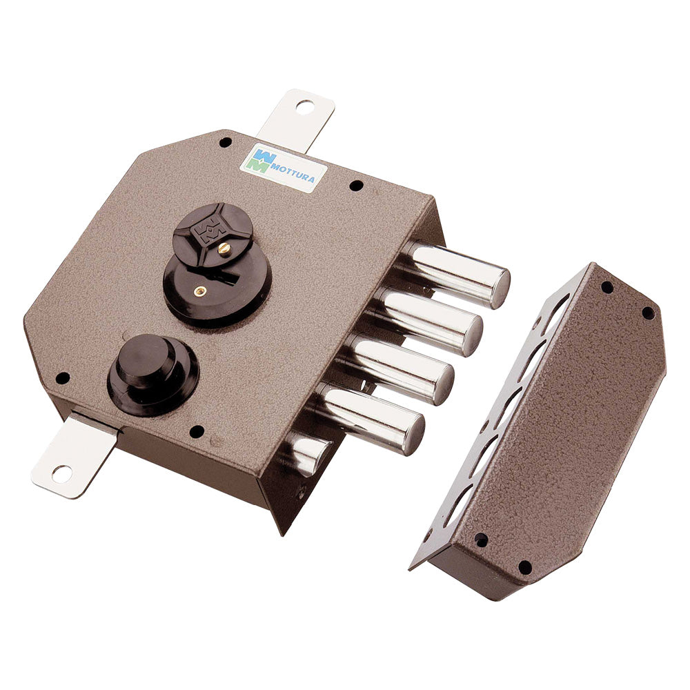 SERRATURA TRIPLICE ART. 530 Dx E 63 - mm 132 x 146-Serrature di sicurezza e accessori-Ecanshop