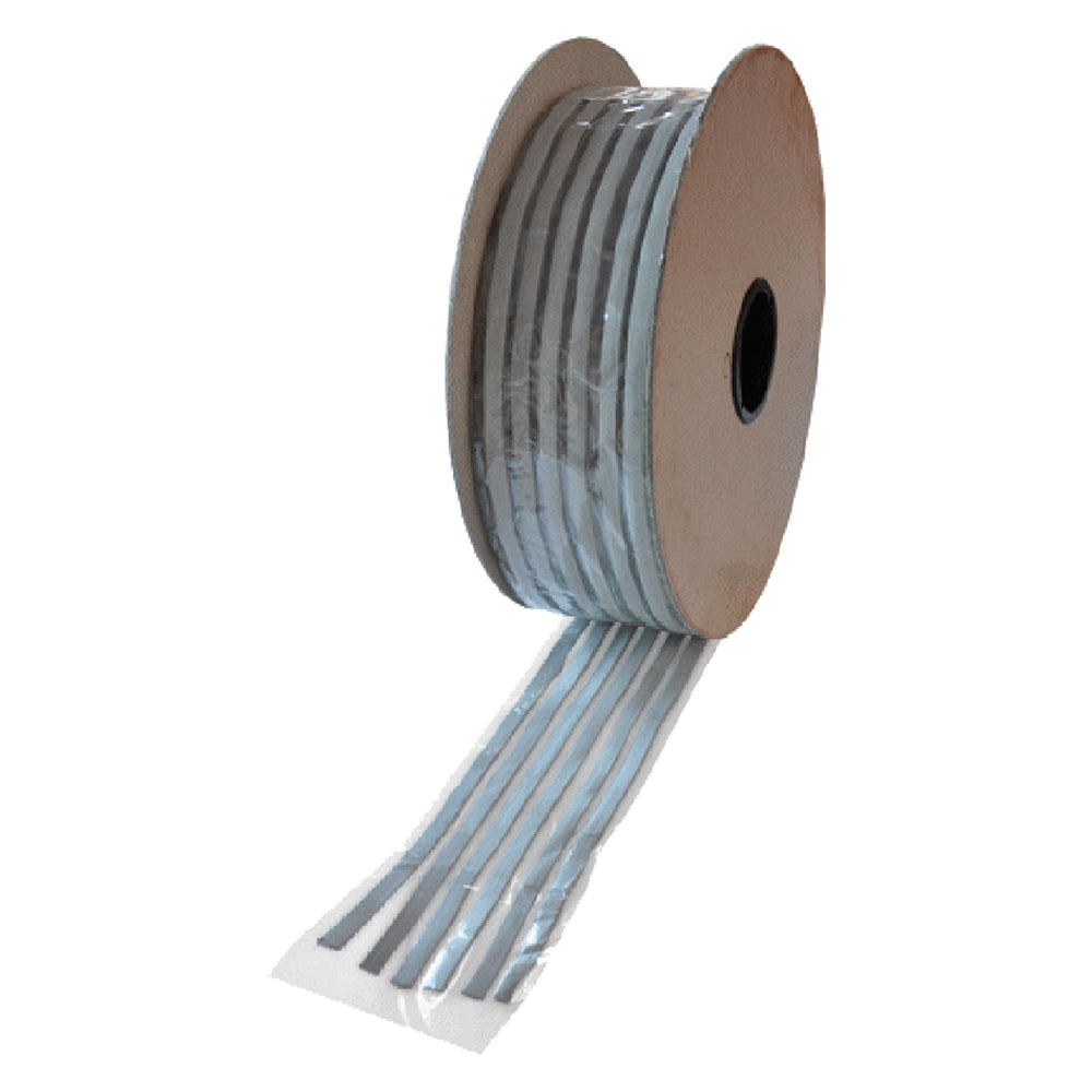 SIGILLANTE PREFORMATO ELASTOPLASTICO mm 10 x 2 - strisce grigie ML 180-Siliconi e schiume-Ecanshop