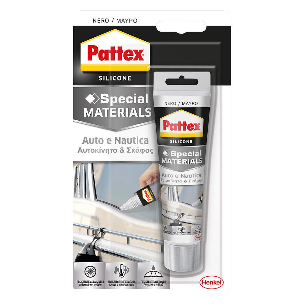 SILICONE ACETICO 'AUTO - NAUTICA' RAL 9005 nero ml 50-AUTOMOTIVE-Ecanshop