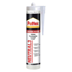 SILICONE NEUTRO PER EDILIZIA 'NEUTRAL 3' ml 280 - trasparente-COLORI E COLLANTI-Ecanshop