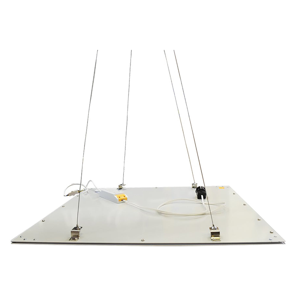 SISTEMA FISSAGGIO A SOSPENSIONE PANNELLI LED kit-Proiettori,lampade e neon-Ecanshop