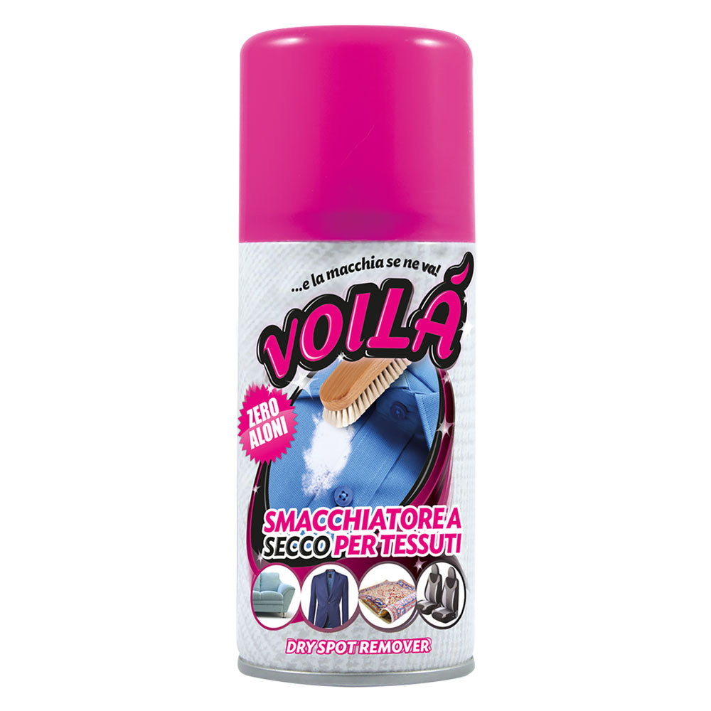 SMACCHIATORE TESSUTI 'VOILA' ml 200-Detergenti,lucidanti e lubrificanti-Ecanshop