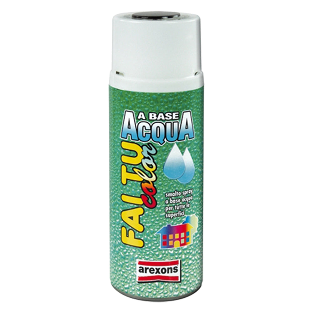 SMALTO SPRAY A BASE ACQUA ml. 400 - rosso fuoco lucido-Prodotti spray-Ecanshop