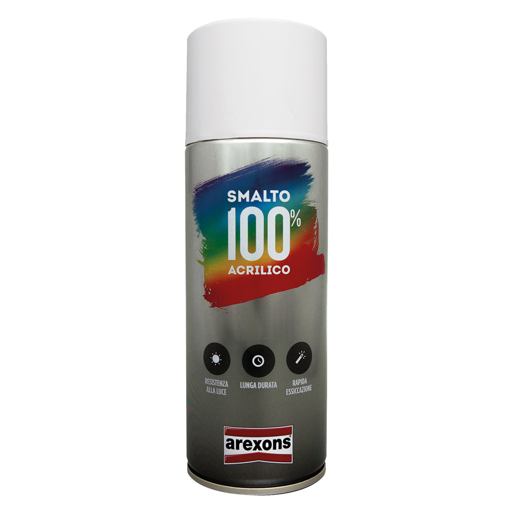 SMALTO SPRAY ACRILICO RITOCCO PER ELETTRODOMESTICI ml 400 - bianco elettro-Prodotti spray-Ecanshop