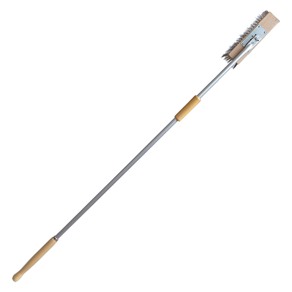 SPAZZOLA PER FORNO cm 16 x 5 - manico cm.160-Tempo libero-Ecanshop