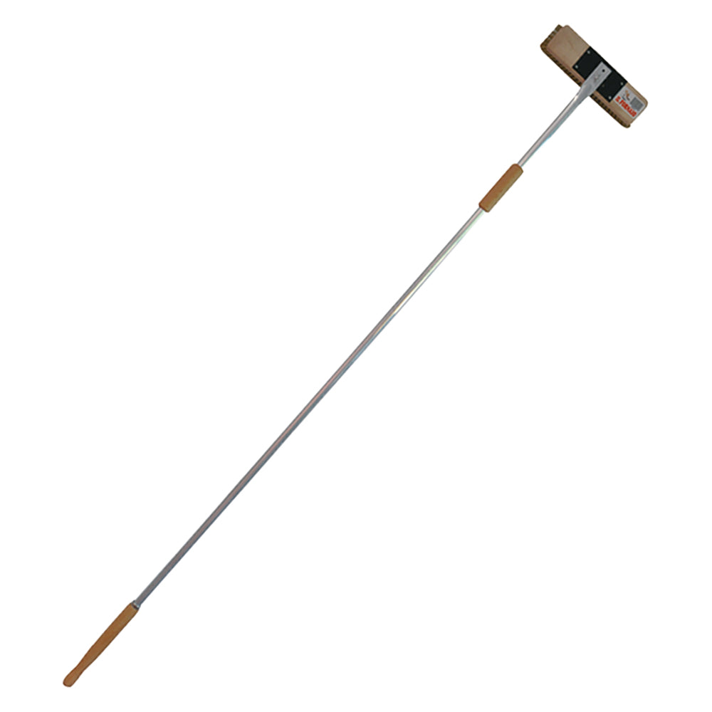 SPAZZOLA PER FORNO cm 26 x 7 - manico cm. 200-Tempo libero-Ecanshop