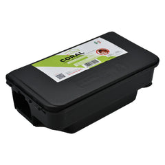 STAZIONE DI SICUREZZA PER ESCHE RODENTICIDE 'CORAL' cm. 12,5 x 23-Trappole e topicidi-Ecanshop