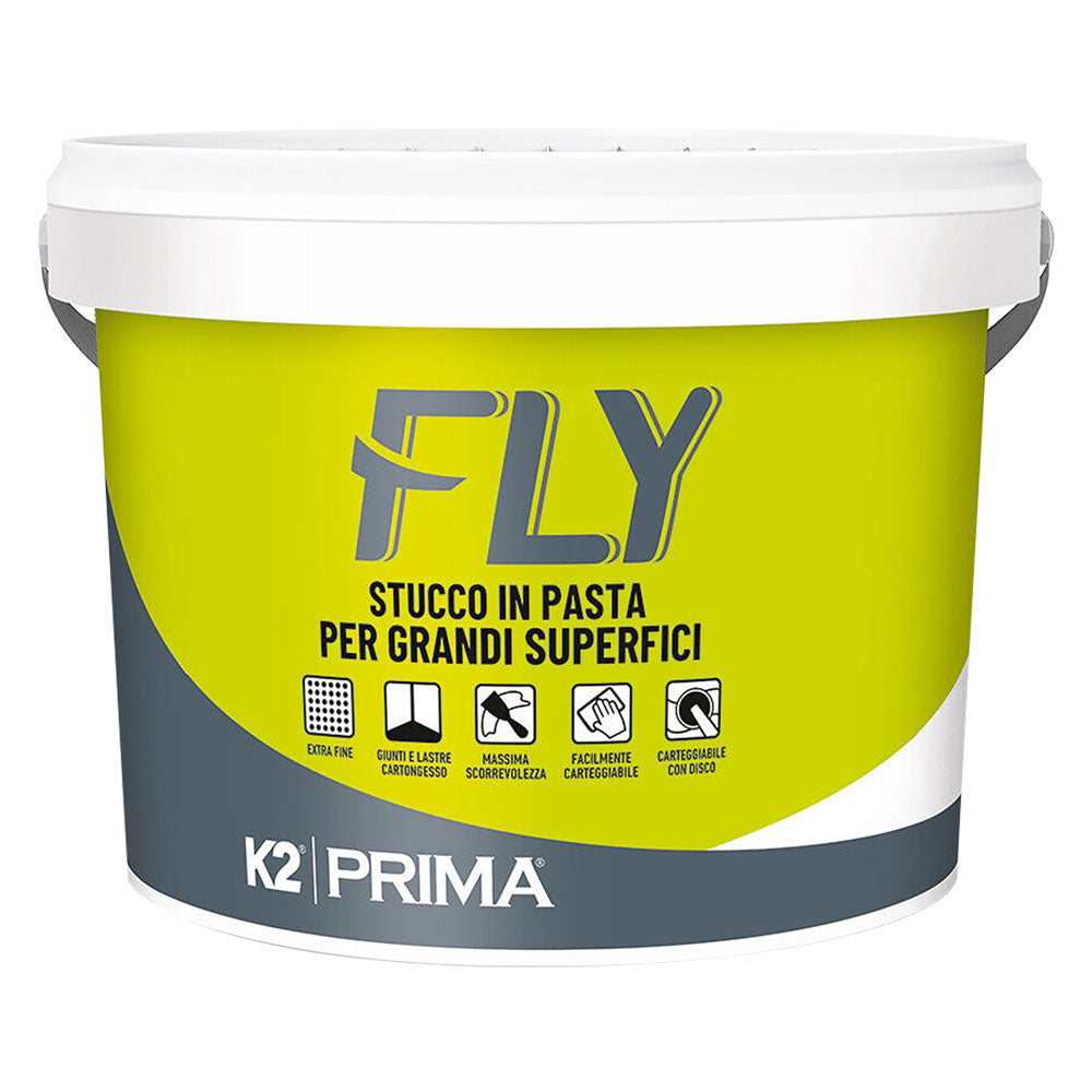 STUCCO IN PASTA GRANDI SUPERFICI 'FLY' kg. 18-Stucchi-Ecanshop