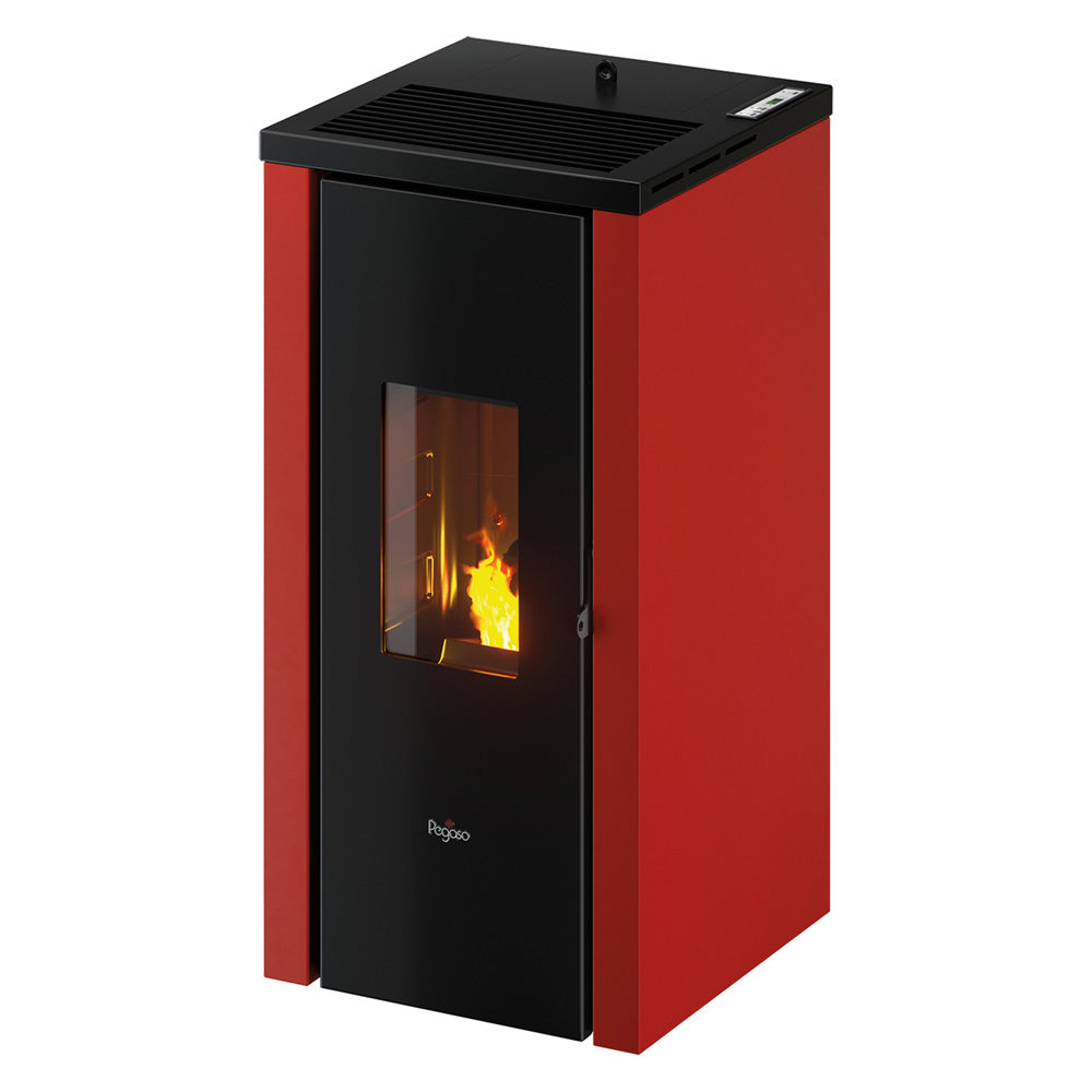 STUFA A PELLET 'VERA 7' Colore antracite-Stufe e cucine-Ecanshop