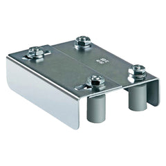 SUPPORTO GUIDA SUPERIORE A 4 OLIVE ART.255 olive Ø 40 mm - regolaz. 62/85 mm-Elementi a saldare,articoli per cancelli-Ecanshop