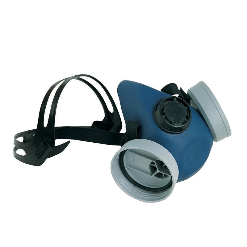 Semimaschera respiratore antipolvere e gas New Eurmask-Sicurezza sul lavoro-Ecanshop