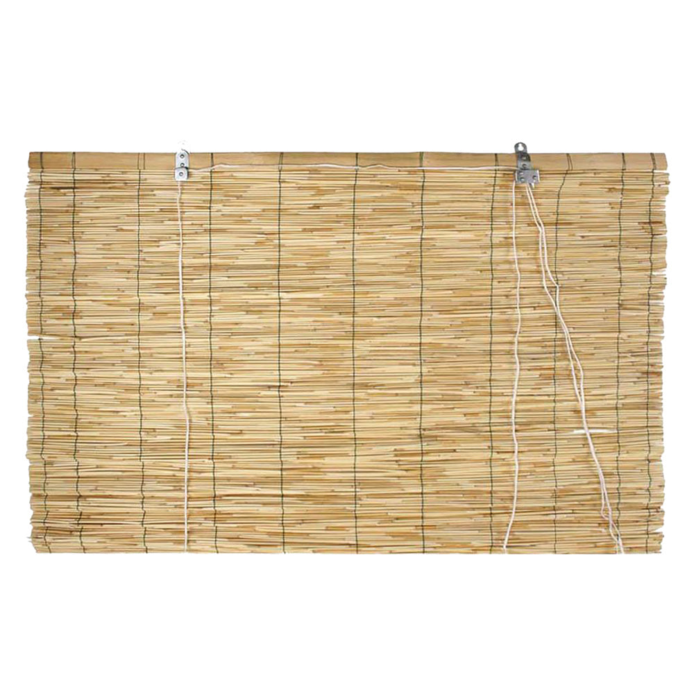 TAPPARELLA IN ARELLE BAMBU' CON CARRUCOLA cm 120 x 260-Frangivista, delimitazioni, allestimenti-Ecanshop