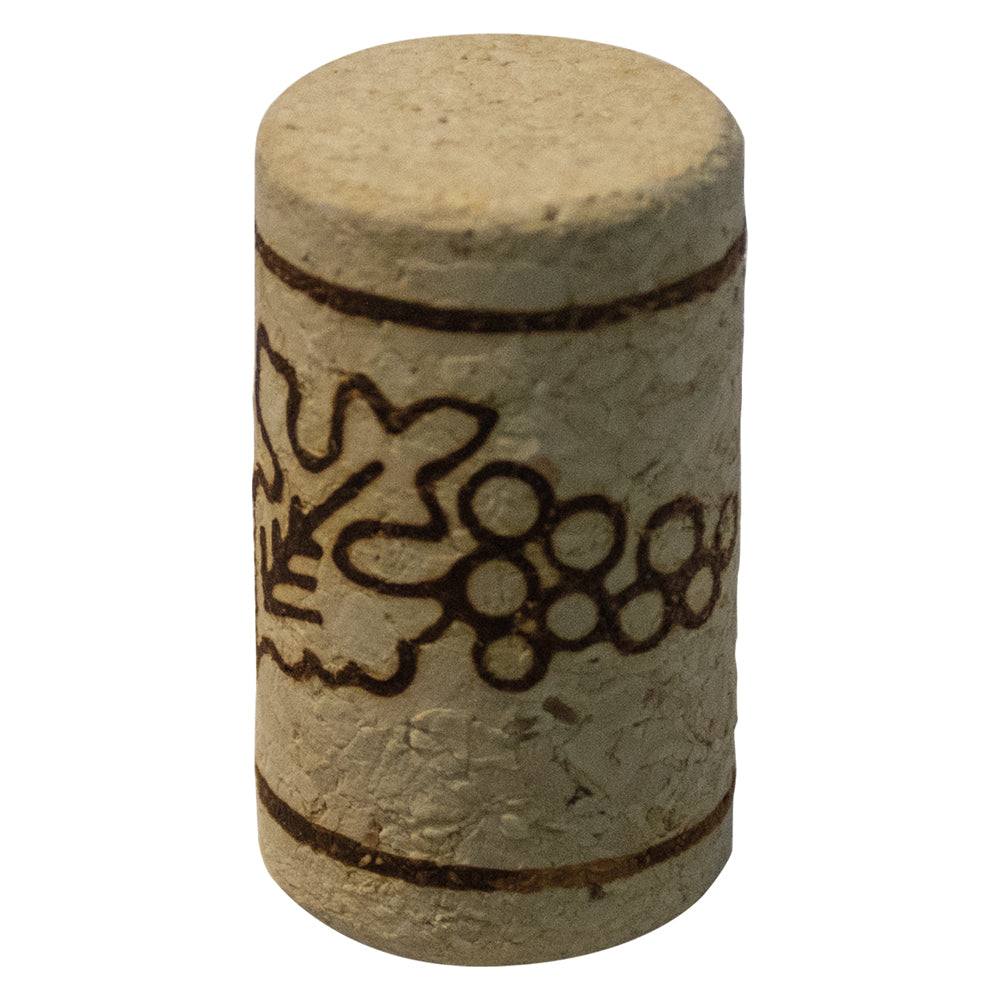 TAPPO PER VINO SEMISINTETICO 'TECNOCORK' mm 24 x 42 supercork cf. 100 pz-Contenitori vetro per alimenti ed acces.-Ecanshop