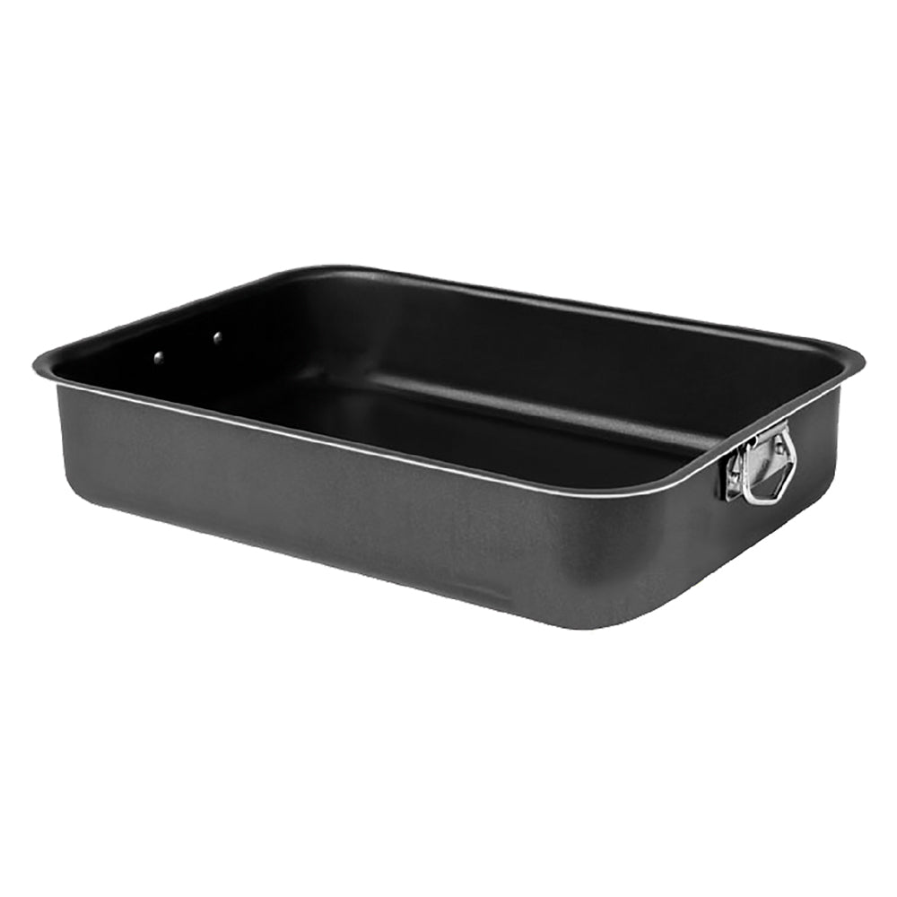 TEGLIA PER LASAGNA 'BLACK LINE' cm. 40 x 31 x h.8-Articoli da cucina-Ecanshop