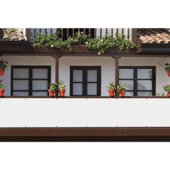 TELO COPRENTE FRANGIVISTA 'ULTRA' cm 90 x 300 - colore bianco-Frangivista, delimitazioni, allestimenti-Ecanshop