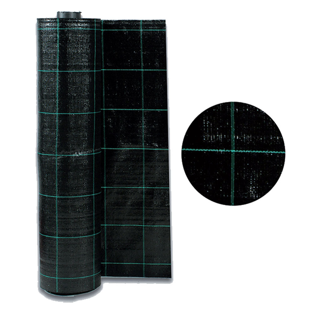 TELO PER PACCIAMATURA H. cm 150 x 100 mt - nero-Ecanshop