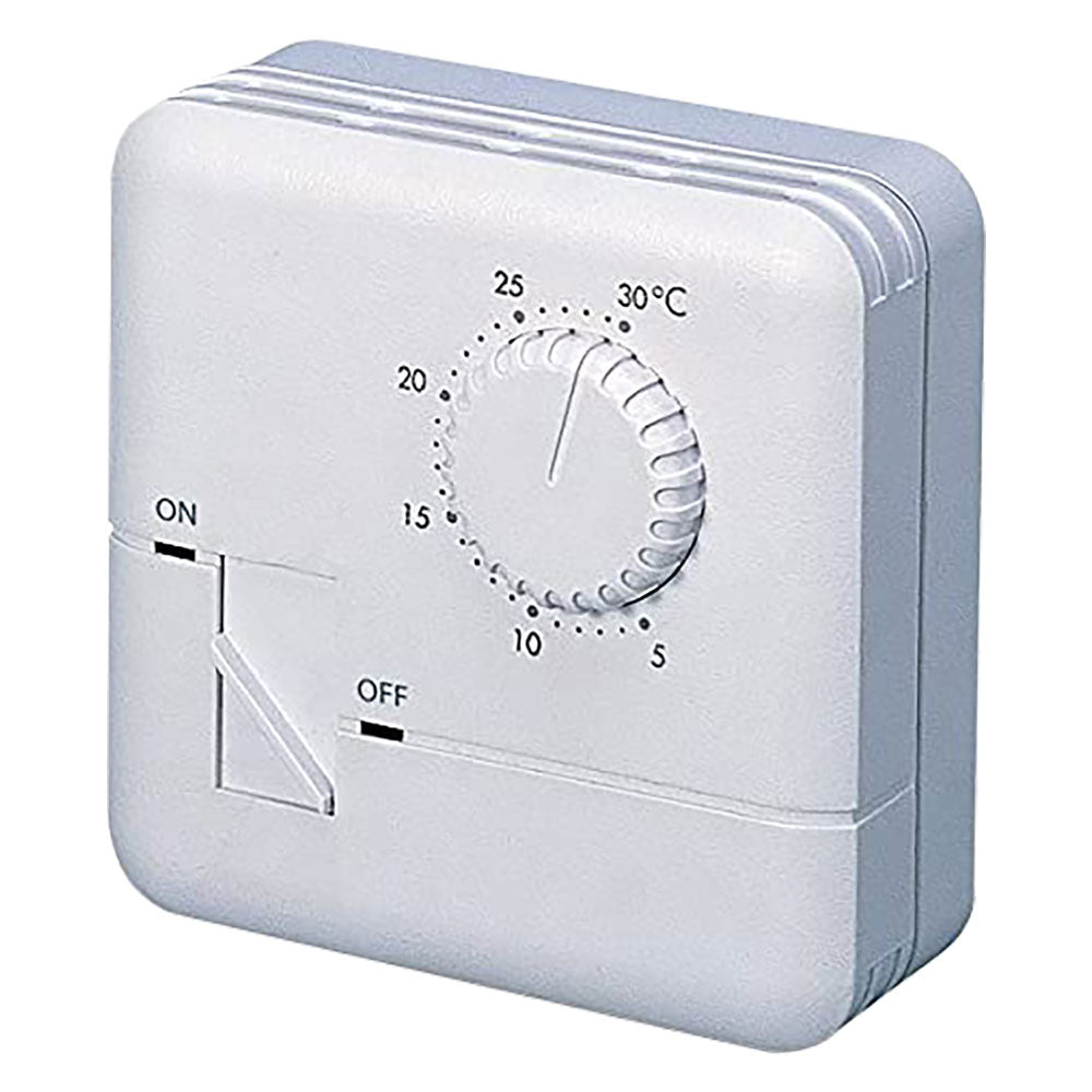 TERMOSTATO MANUALE 7(3)A - 230V misura temper. 5/30°-Impiantistica civile-Ecanshop