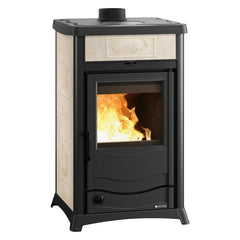 TERMOSTUFA A LEGNA 'TERMOROSSELLA PLUS EVO DSA 4.0 Colore panna-Stufe e cucine-Ecanshop