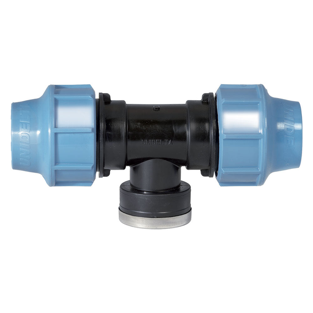 TI A 90° DERIVAZIONE FEMMINA Ø 50 x 11/2 x 50-Raccorderia e tubazioni polipropilene-Ecanshop