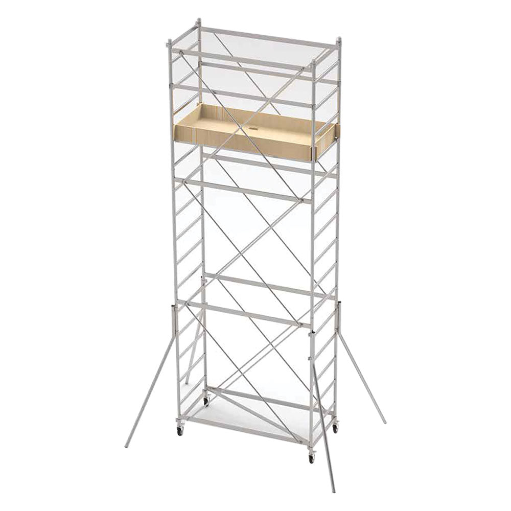 TORRE MOBILE IN ACCIAIO LEGGERO 'SELFIX' TL303-Scale , trabatelli e rampe-Ecanshop