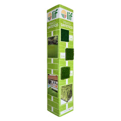 TOTEM PRATO SINTETICO 'LIF' cm. 39 + 39 + 39 x h.185-Espositori-Ecanshop