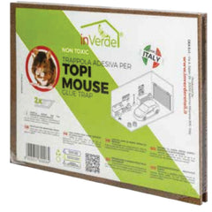 TRAPPOLA ADESIVA PER RODITORI 2 tavolette cm 14 x 19-Trappole e topicidi-Ecanshop