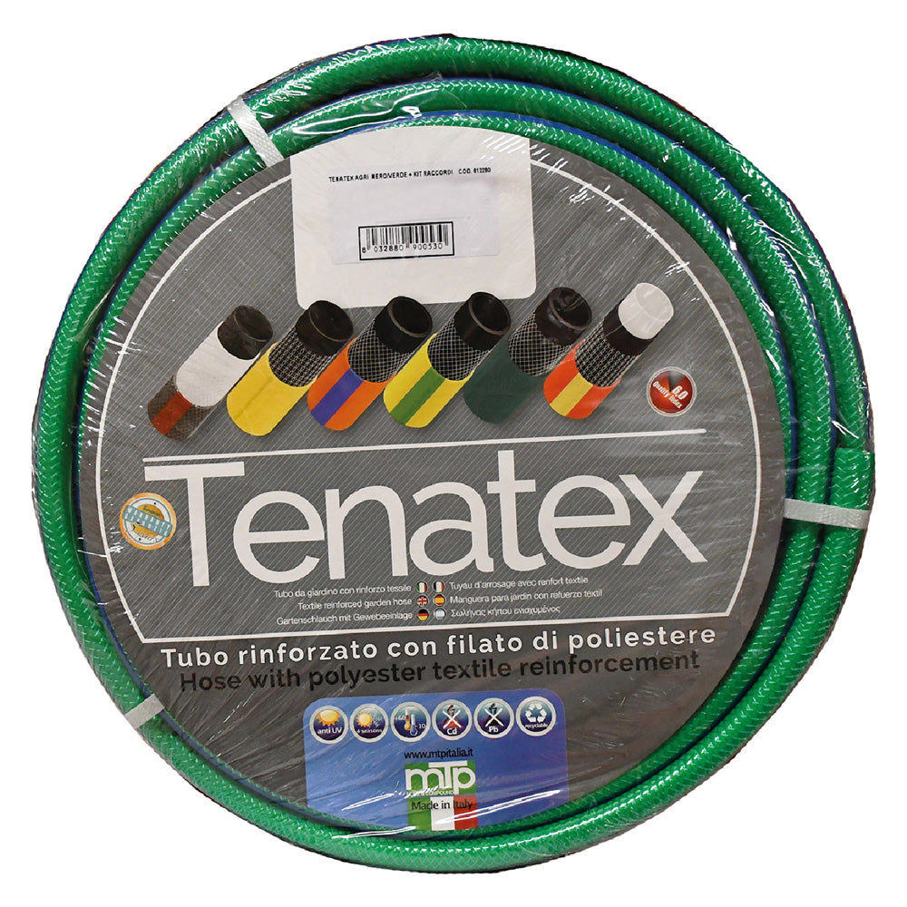 TUBO 'TENATEX' mm 25 x 50 mt - 1-Tubi per irrigazione-Ecanshop