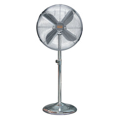 VENTILATORE DA PAVIMENTO 'CHROME' 50 W - Ø 40 cm / altezza massima 130 cm-Ventilatori-Ecanshop