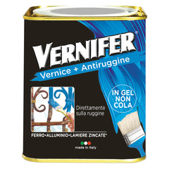 VERNICE ANTIRUGGINE 'VERNIFER' Ml. 750 - alluminio (4897)-Smalti e altre vernici-Ecanshop