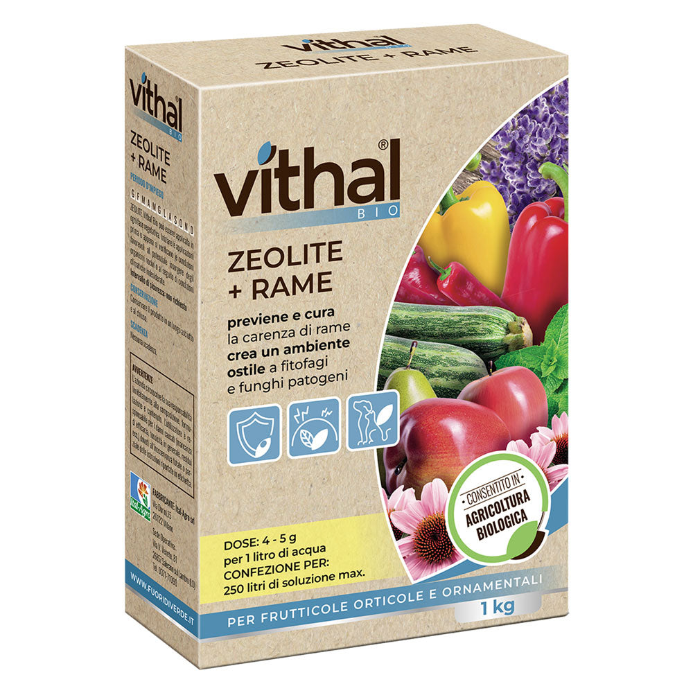 ZEOLITE CON RAME POLVERE MICRONIZZATA Kg.1-Terricci e trattamento piante-Ecanshop