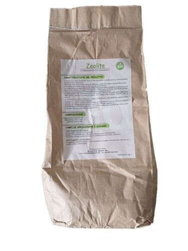 Zeolite polvere fogliare per piante corroborante biologico bio-CONCIME-Ecanshop