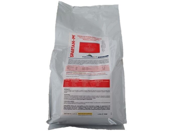 5kg concime SPARTAN M solfato di ferro chelato radicale fertilizzante per clorosi