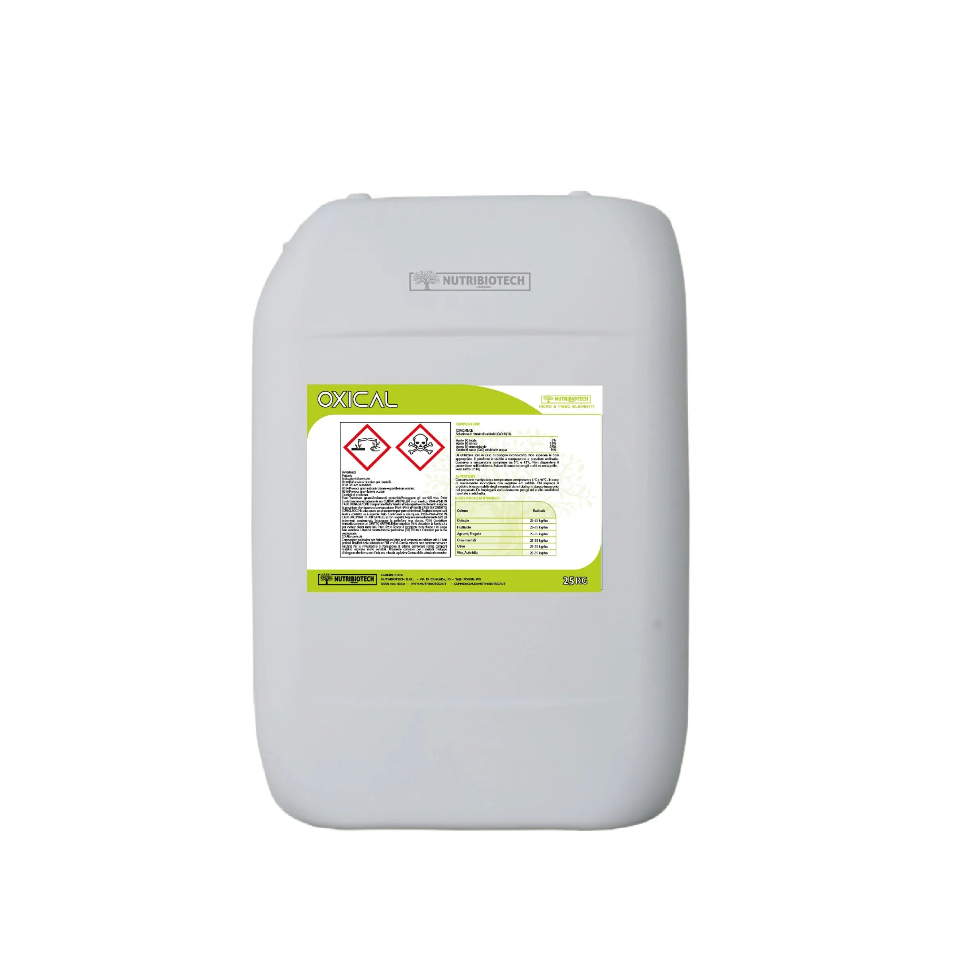 Oxical Nutribiotech Nitrato di calcio liquido concime 25 kg-Ecanshop