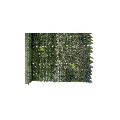 Siepe sempreverde lauro in poliestere recinzione 100x300 cm-Ecanshop